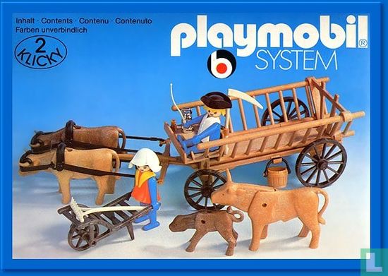 Playmobil Ossenwagen / Ox Card - Bild 1