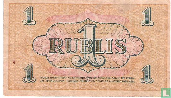 Riga 1 Rublis - Image 2