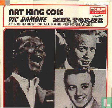 Nat King Cole, Vic Damone, Mel Torme at his rarest of all rare performances - Afbeelding 1