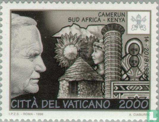 Travels of Pope John Paul II in 1995 II