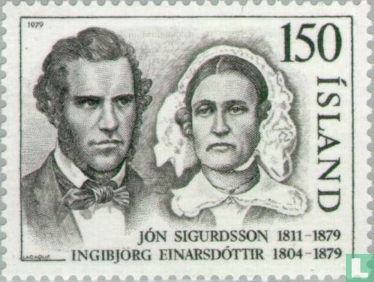 Jón Sigurðsson & Ingibjörg Einarsdóttir