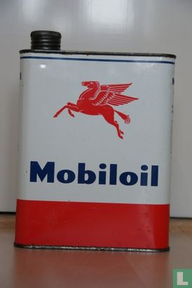 Olieblik Mobiloil  - Afbeelding 1
