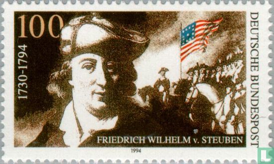 200 ans mort Friedrich Wilhelm von Steuben (1730-1797)