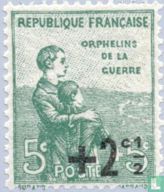 War Orphans, with overprint