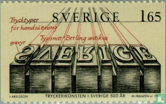 500 Jaar drukwerk in Zweden