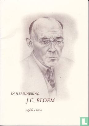 In herinnering J.C. Bloem 1966-2001 - Afbeelding 1