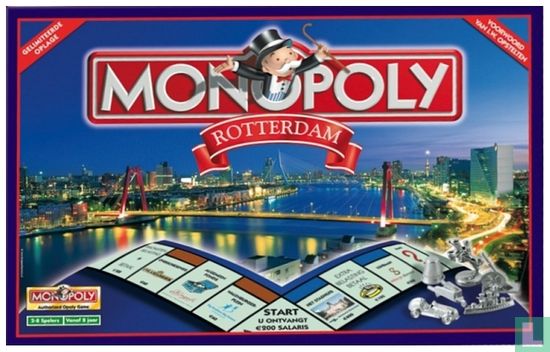 Monopoly Rotterdam (tweede uitgave) - Afbeelding 1