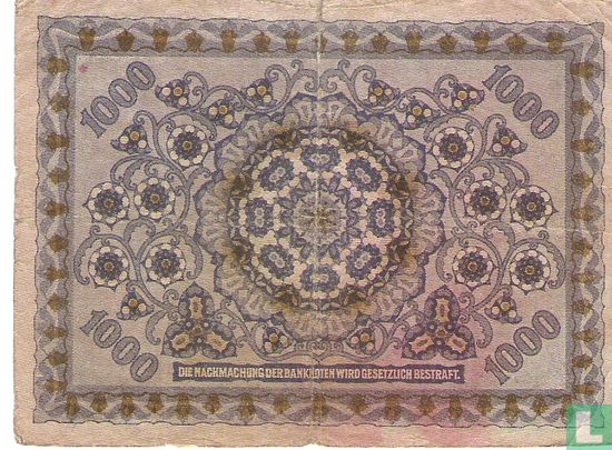 Österreich 1.000 Kronen 1922 - Bild 2
