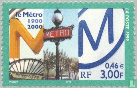 100 years Metro Paris