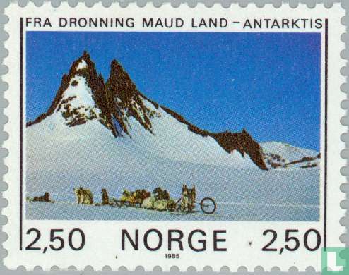 Bergen Noorse sector Antarctica