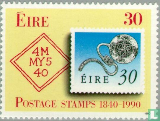 150 années de timbre anniversaire