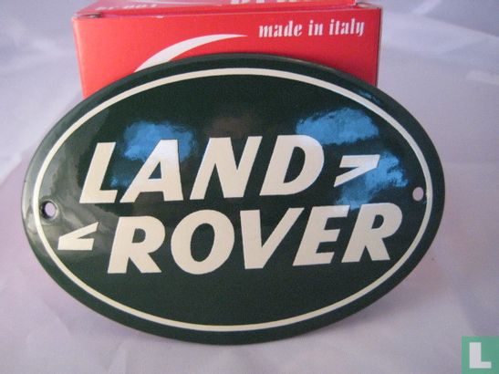 Emaille Bord : Landrover