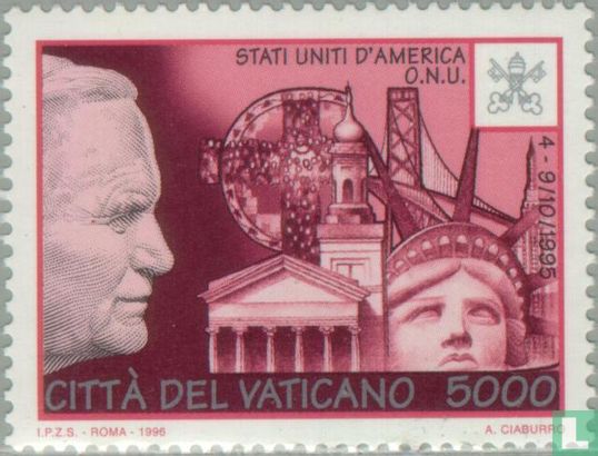 Voyages du pape Jean-Paul II en 1995