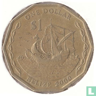 Belize 1 dollar 2000 - Image 1