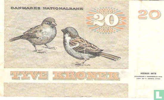 Denmark 20 kroner (Mikkelsen & Herly) - Image 2