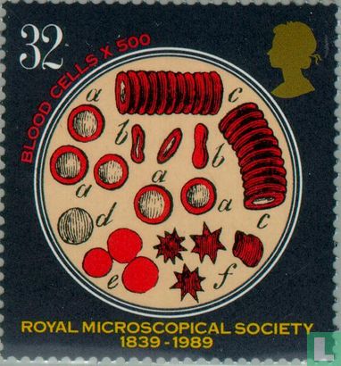 Royal Society 1839-1989 Mikroskop