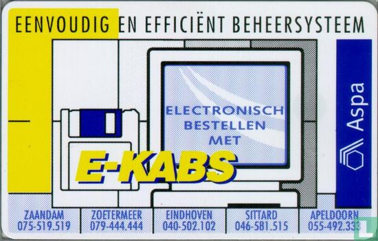 Aspa, electronisch bestellen met E-Kabs