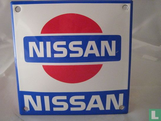 Emaille Bord : ''Nissan''