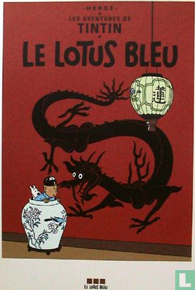 Le Lotus Bleu (karton)