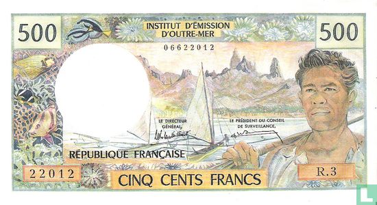 Tahiti 500 Francs - Afbeelding 1