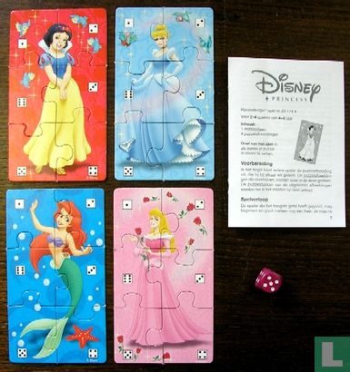 Disney Princess dobbel-puzzel-spel - Afbeelding 2