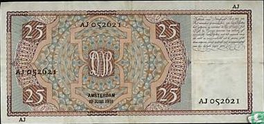25 Niederlande Gulden - Bild 2