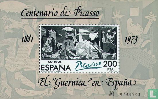 100e anniversaire de naissance Pablo Picasso