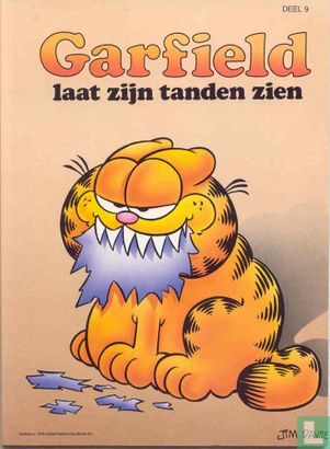 Garfield laat zijn tanden zien - Afbeelding 1
