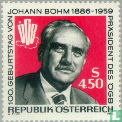 Johann Böhm, 100 jaar