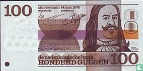 100 guilder Netherlands - Image 1