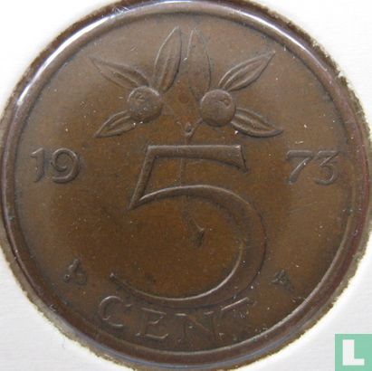 Pays-Bas 5 cent 1973 - Image 1