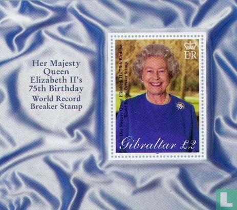 75e verjaardag koningin Elizabeth II