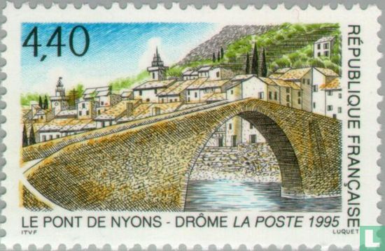 Eygues-bridge at Nyons