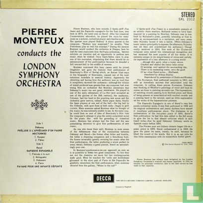 Monteux Conducts The London Symphony Orchestra - Afbeelding 2