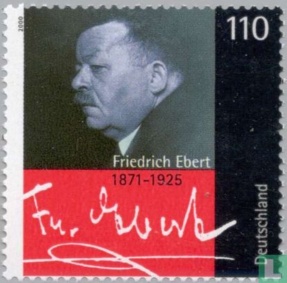 Ebert, Friedrich 75e sterfjaar