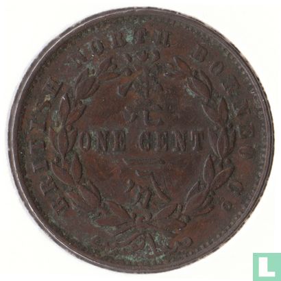 Brits Noord-Borneo 1 cent 1882 - Afbeelding 2