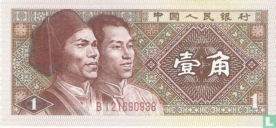 China 1 Jiao 1980 (1) - Afbeelding 1