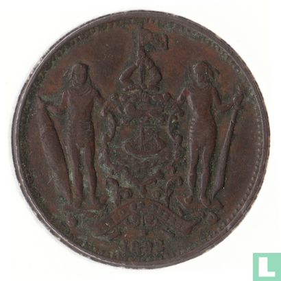 Brits Noord-Borneo 1 cent 1882 - Afbeelding 1