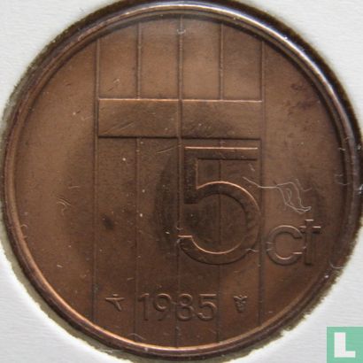 Netherlands 5 cents 1985 - Image 1