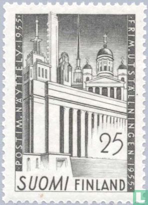 Nationale Postzegeltentoonstelling in Helsinki