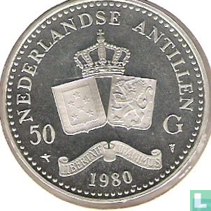 Niederländische Antillen 50 Gulden 1980 - Bild 1