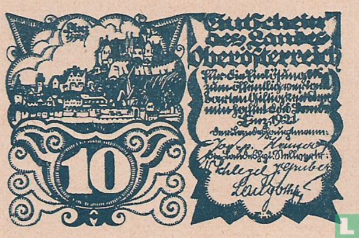 Oberösterreich 10 Heller ND (1920) - Bild 1