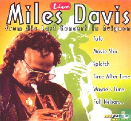 Miles Davis live from his last concert in Avignon  - Afbeelding 1