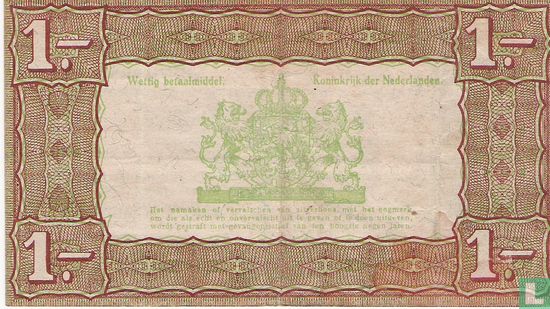 Nederland 1 gulden (PL4.b) - Afbeelding 2