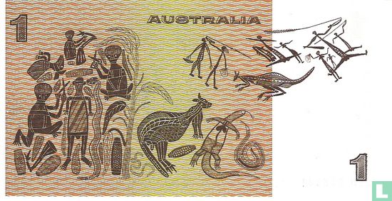 Australia 1 Dollar ND (1983) - Image 2