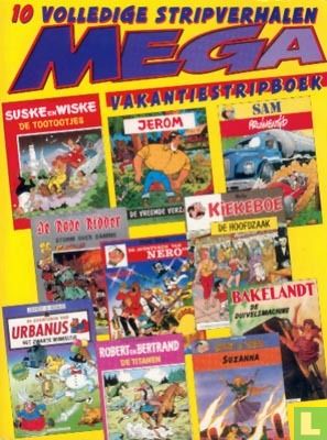 Mega vakantiestripboek - 10 volledige stripverhalen - Image 1