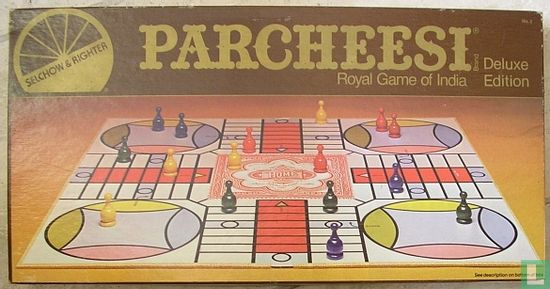 Parcheesi Deluxe Edition ; Royal game of India - Image 1