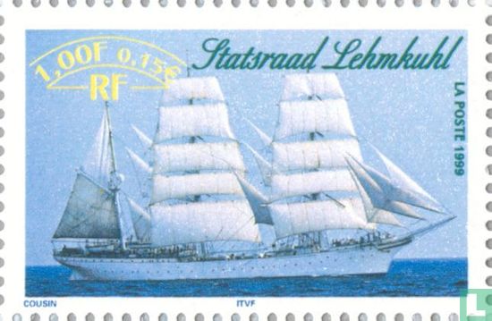 Sailing ships - "Statsraad Lehmkuhl"