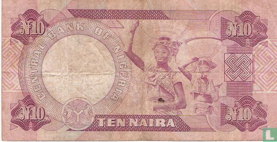Nigeria 10 Naira ND (1979-) P21c - Afbeelding 2