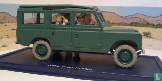 De Land Rover van Generaal Tapioca uit 'Kuifje en de Picaro's' - Afbeelding 1